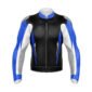 Motorbike Jacket for Men Black & Blue