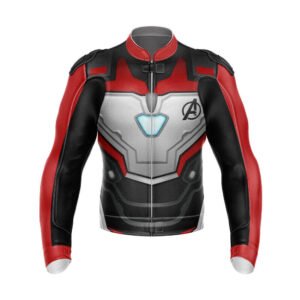 Avengers Red Black Motorbike Jacket