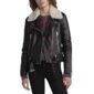 Love Life Zoe Chao Black Leather Jacket