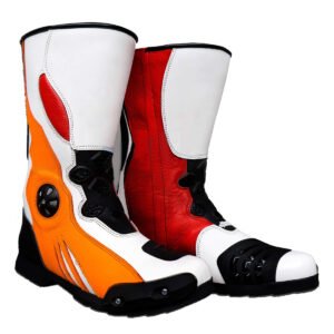 Honda Repsol Leather Motorbike Boots