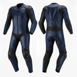 Blue Customizable MotoGP Riding Suit