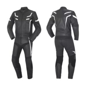 Men's Motorbike Racing Suit Original Cowhide Leather